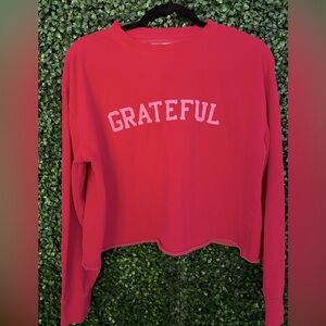 Spiritual Gangster Cropped Sweatshirt (Grateful)